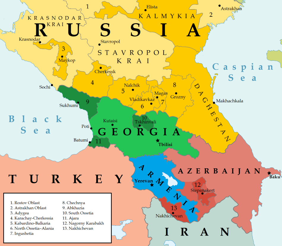 Caucasus Map ?w=950